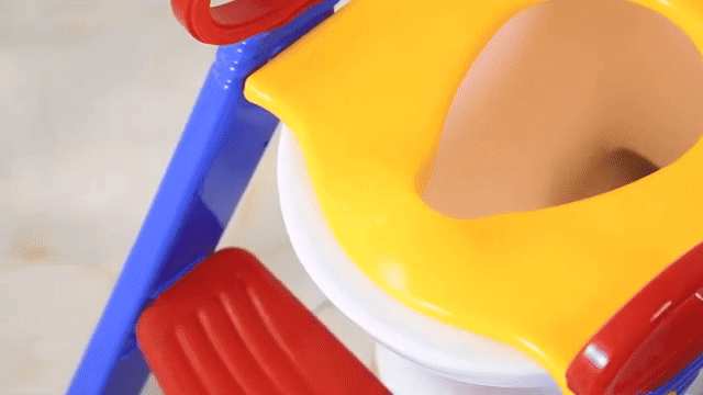 Children Toilet Ladder – A foldable, colorful potty training seat