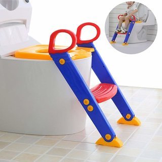 Children Toilet Ladder – A foldable, colorful potty training seat