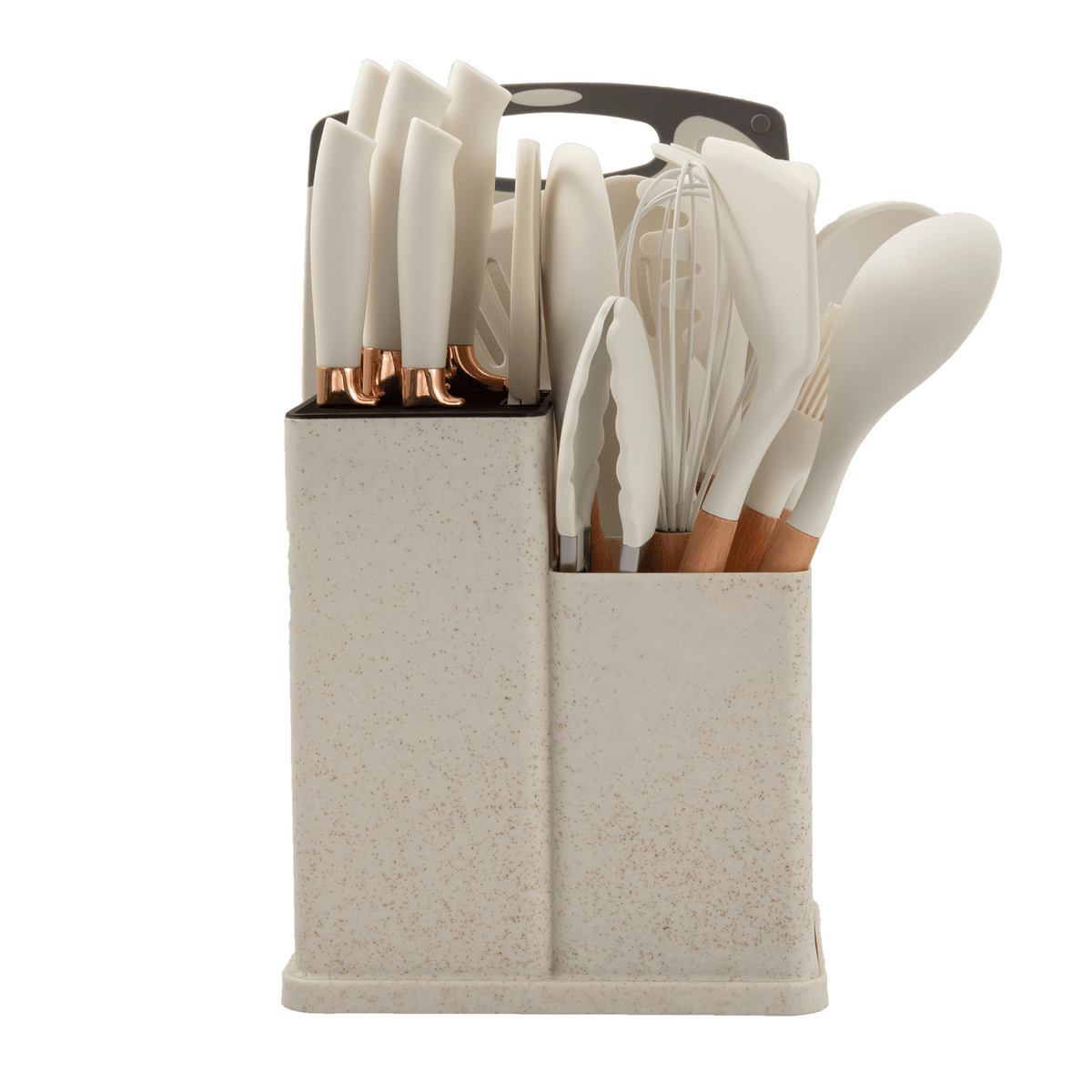 19PCS Kitchen Set – A complete utensil and knife toolkit